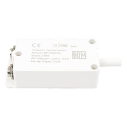 Tamper Switch / Contactos de Plata / 0.150 Ω Máx / 12 VDC / 0.5 A / Certificación UL y CE