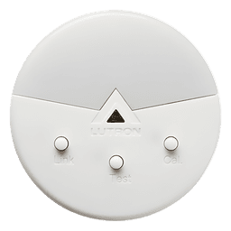 Sensor de luz natural inalámbrico / montaje en techo / 0-1600 lx / Clear Connect 431-437 MHz / batería CR2450 de 10 años / interiores