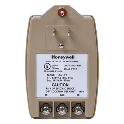 Transformador de 16.5 Vca 40 VA para paneles de alarma y comunicadores de seguridad