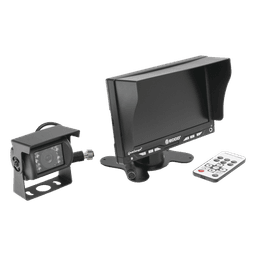 Camara de Reversa Alambrica y Monitor para Vehiculos de Trabajo y Montacargas