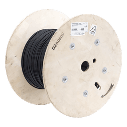 Cable de Fibra Óptica de 6 Hilos, Interior/Exterior, Tight Buffer, No Conductiva (Dieléctrica), LS0H, Multimodo OM4 50/125 Optimizada, 1 Metro (3.28 Pies)