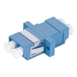 Módulo Acoplador de Fibra Óptica Duplex LC/UPC a LC/UPC Compatible con Fibra Monomodo