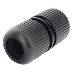 Protector Exterior IP68 / Conector Plug 12 Vcc / Cámaras Turbo HD / Polvo y Agua / Negro