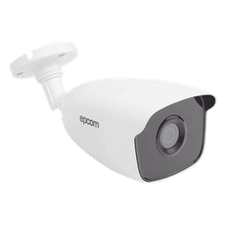 Bala TURBOHD 2 Megapíxeles (1080p) / METÁLICA / Gran Angular 103° / Lente 2.8 mm / IR EXIR 40 mts / Exterior IP66 / TVI-AHD-CVI-CVBS
