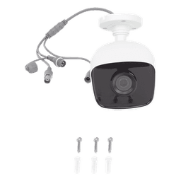 Bala TURBOHD 2 Megapíxeles (1080p) / METÁLICA / Gran Angular 103° / Lente 2.8 mm / IR EXIR 40 mts / Exterior IP66 / TVI-AHD-CVI-CVBS