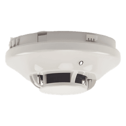 Detector de Humo Fotoeléctrico con Termistor Térmico / 24VDC / 57°C Fijo / Bajo Perfil / 2 in Altura x 6.2 in Diámetro
