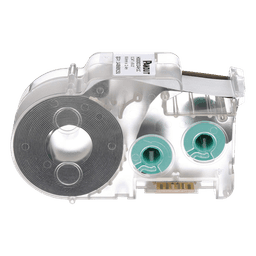 Casete de Etiquetas / Tubo Termocontráctil / 8.6 mm Ancho / 2.4 m (7.87 Pies) Largo / 18-12 AWG / Poliolefina Grado Militar / Contracción 3:1 / -55 a 135°C / Blanco