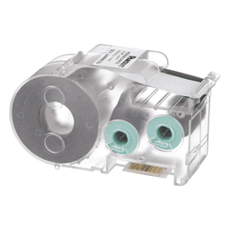 Casete de Etiquetas / Tubo Termocontráctil / 8.6 mm Ancho / 2.4 m (7.87 Pies) Largo / 18-12 AWG / Poliolefina Grado Militar / Contracción 3:1 / -55 a 135°C / Blanco