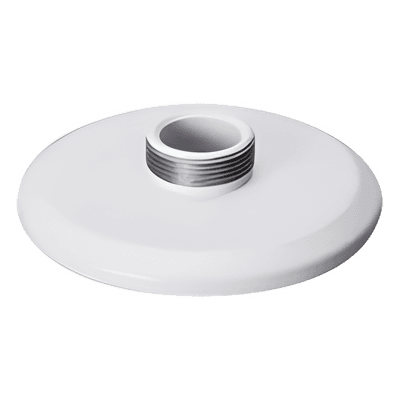 Adaptador de montaje colgante / Aluminio fundido a presión / Acabado blanco / 150.8 x 150.8 x 37 mm / Compatible con HFD6GR1 y HFD8GR1