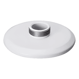 Adaptador de montaje colgante / Aluminio fundido a presión / Acabado blanco / 150.8 x 150.8 x 37 mm / Compatible con HFD6GR1 y HFD8GR1