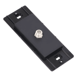 Salida de Pared Coaxial / Conector Tipo F 75 Ω / Apertura Designer / Sin Derating / Acabado Satinado Midnight