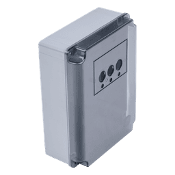 Caja de Control para Barrera / 20 x 15.2 x 5 cm / Botonera Tricolor / Compatible XBS5000 y XBF3000 / AC 130V / IP para Espacios Reducidos