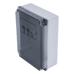 Caja de Control para Barrera / 20 x 15.2 x 5 cm / Botonera Tricolor / Compatible XBS5000 y XBF3000 / AC 130V / IP para Espacios Reducidos