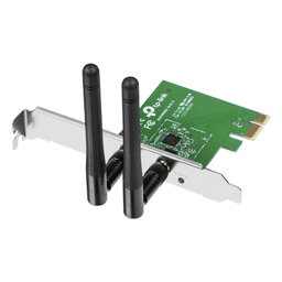 Adaptador Inalámbrico PCI Express / Wi-Fi N 300 Mbps / MIMO 2x2 / Antena Desmontable 2 dBi / 2.4 GHz / Windows y Linux