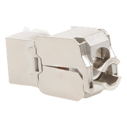 Módulo Jack Keystone Cat6A Blindado (STP) sin Herramienta (Toolless) para Faceplate