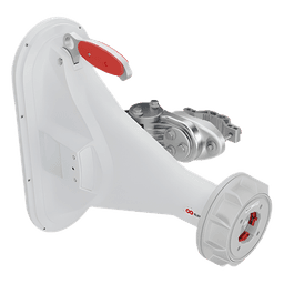 Antena asimétrica de 90° (90°H 25°V) 16 dBi tipo cuerno 5180-6000 MHz altamente eficiente, sin cables, sin perdidas, sin lóbulos listas para TwistPort