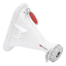 Antena asimétrica de 90° (90°H 25°V) 16 dBi tipo cuerno 5180-6000 MHz altamente eficiente, sin cables, sin perdidas, sin lóbulos listas para TwistPort