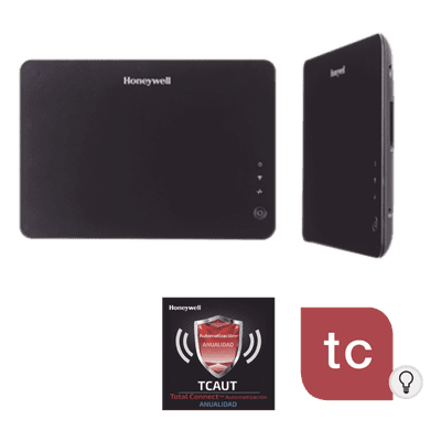 Módulo de automatización Z-Wave para paneles de alarma VISTA con un año de servicio Total Connect