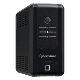 UPS de 750 VA/375 W, Topología Línea Interactiva, Entrada 120 Vca NEMA 5-15P, y 8 Salidas NEMA 5-15R, Puerto USB, Con Regulador de Voltaje (AVR)