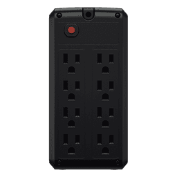 UPS de 750 VA/375 W, Topología Línea Interactiva, Entrada 120 Vca NEMA 5-15P, y 8 Salidas NEMA 5-15R, Puerto USB, Con Regulador de Voltaje (AVR)