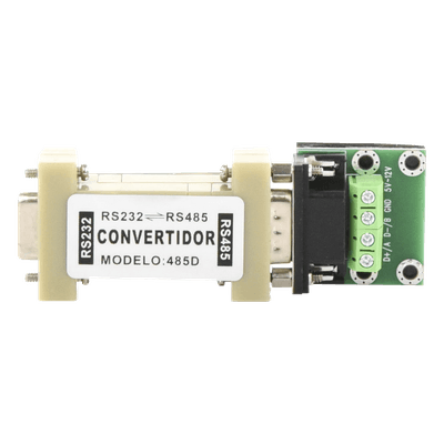 Convertidor de interfaz / RS232 a RS485 / Half-duplex automático / 115.2 kbps / 1200 m (3937 ft) / 5-12 VCC
