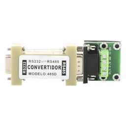 Convertidor de interfaz / RS232 a RS485 / Half-duplex automático / 115.2 kbps / 1200 m (3937 ft) / 5-12 VCC