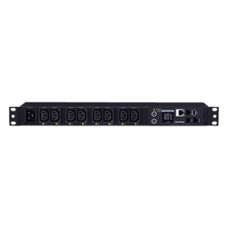 PDU Switchable y Monitoreable por Toma, para Distribución de Energía, Entrada 200-240 Vca NEMA L6-20P, Con 8 Salidas C13, Horizontal 19in, 2UR