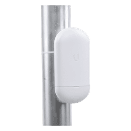NanoStation airMAX Loco5AC CPE hasta 450 Mbps, 5 GHz (5150 - 5875 MHz), con antena integrada de 13 dBi, no incluye adaptador PoE