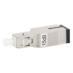 Atenuador Óptico Macho-Hembra con Conector SC/UPC de 15dB para Fibra Monomodo