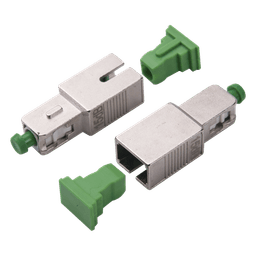 Atenuador Óptico Macho-Hembra con Conector SC/APC de 15dB para Fibra Monomodo