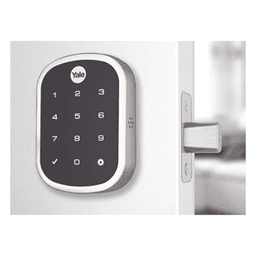 Cerradura electrónica con teclado / Color bronce / Semiempotrada / Backset ajustable 60-70 mm / Puertas 35-57 mm (1.38-2.24 pulg) / 25 usuarios PIN / Grado ANSI/BHMA 2