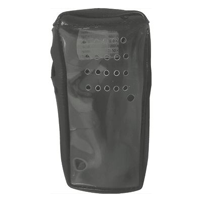 Funda Reforzada de Piel / Frente Transparente / Compatible IC-F14/F24/F3021/F4021/F33G/F43G
