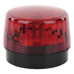 Luz Estroboscópica LED (35) / Patrones de Parpadeo Ajustables / 8 Patrones / Batería de Respaldo / 12-24 Vcc/Vca / Resistente al Clima IP66/IP55