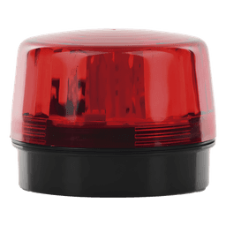 Luz Estroboscópica LED (55) / Patrones de Parpadeo Ajustables / 8 Patrones / Batería de Respaldo / 12-24 Vcc/Vca / Resistente al Clima IP66/IP55