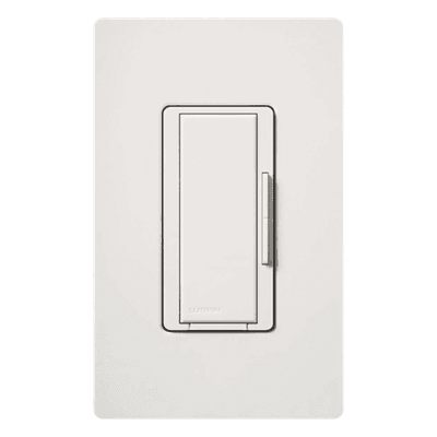 Control atenuador acompañante Maestro para atenuación multilocalización desde hasta 10 puntos, 120 V, cableado estándar de 3 vías, color blanco