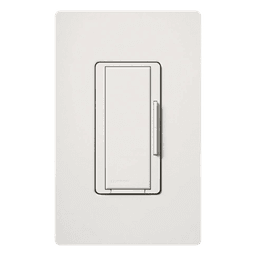 Control atenuador acompañante Maestro para atenuación multilocalización desde hasta 10 puntos, 120 V, cableado estándar de 3 vías, color blanco