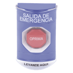 Botón de Salida de Emergencia / Tapa Protectora de Policarbonato / Restablecimiento con Llave / Sello Hermético 3R / -40°F a 250°F