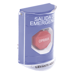 Botón de Salida de Emergencia / Tapa Protectora de Policarbonato / Restablecimiento con Llave / Sello Hermético 3R / -40°F a 250°F