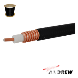 Cable Coaxial HELIAX de 1/2, Cobre Corrugado, Blindado, 50 Ohms, Carrete de 305 Metros (1000 Pies)
