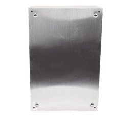 Gabinete de Acero Inoxidable IP66 Uso en Intemperie (400 x 600 x 250 mm) con Placa Interna Galvanizada.
