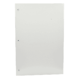 Gabinete de Acero IP66 Uso en Intemperie (800 x 1200 x 400 mm) con Placa Trasera Interior Metálica y Compuerta Inferior Atornillable (Incluye Chapa y Llave).