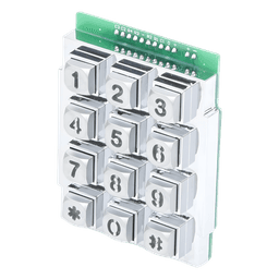 Teclado iluminado para porteros telefónicos DKS / Compatible con porteros 1802-090