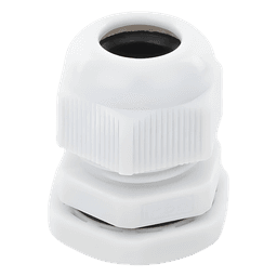 Conector Tipo Glándula / Plástico / Cable 6 a 12 mm / Rosca 20.2 mm (51/64')