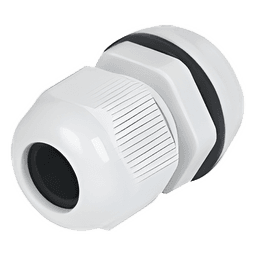 Conector Tipo Glándula / Plástico Industrial / Cable 12 a 15 mm / Rosca 24 mm (31/32")