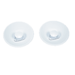 Par de Antenas Modulares Dual Slant, 4.9 - 6.4 GHz, Dimensiones (27 cm), Apertura 45°, Ganancia de 20 dBi, Diseñadas para radio C5x