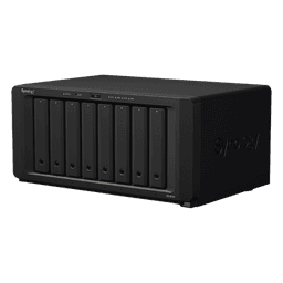 Servidor NAS de escritorio con 8 bahías / Expansible a 18 bahías / Hasta 252 TB / 4GB de RAM