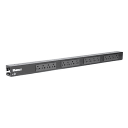 PDU Básico para Rack / 16 Contactos NEMA 5-20R / 20 A / 120 Vca / Montaje Vertical 0U / Cable 3 m (9.8 ft)