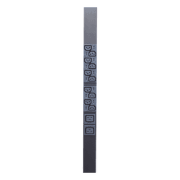 PDU Monitoreable (MI) para Distribución de Energía, Enchufe de Entrada NEMA L6-20P, Con 20 Salidas C13 y 4 C19, de Instalación Vertical, 120 o 220 Vca, 20 Amp