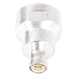 Adaptador UNIDAPT Hembra a Conector SMB Plug (Pin Hembra), Plata/ Oro/ Teflón.
