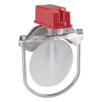 Detector de Flujo de Agua / Instalación en Tubo de 8 Pulgadas / NEMA 4 / UL / Rango 4-10 GPM / 450 PSI